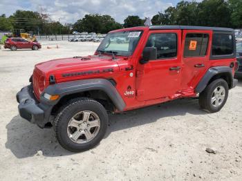  Salvage Jeep Wrangler