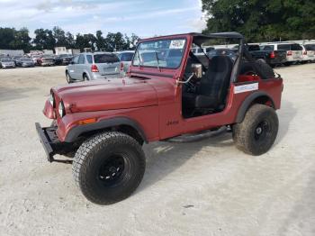  Salvage Jeep Cj