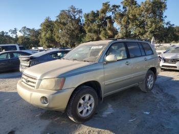  Salvage Toyota Highlander