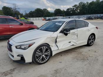  Salvage INFINITI Q50