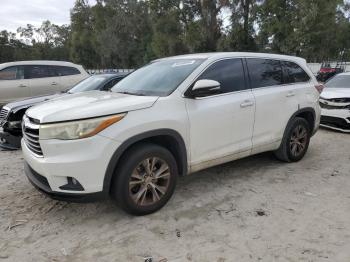  Salvage Toyota Highlander