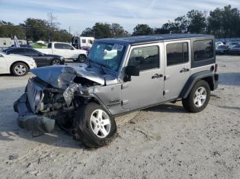  Salvage Jeep Wrangler