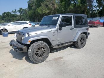  Salvage Jeep Wrangler
