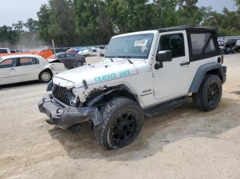  Salvage Jeep Wrangler
