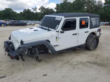  Salvage Jeep Wrangler