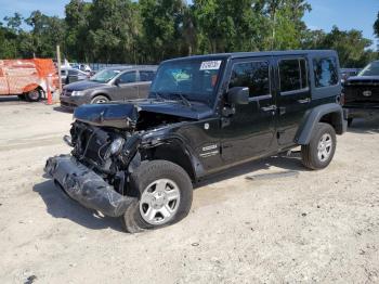  Salvage Jeep Wrangler