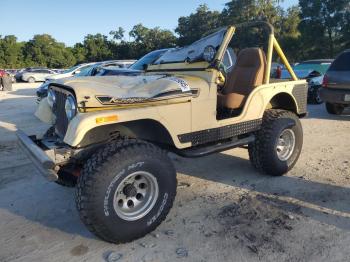  Salvage Jeep Cj