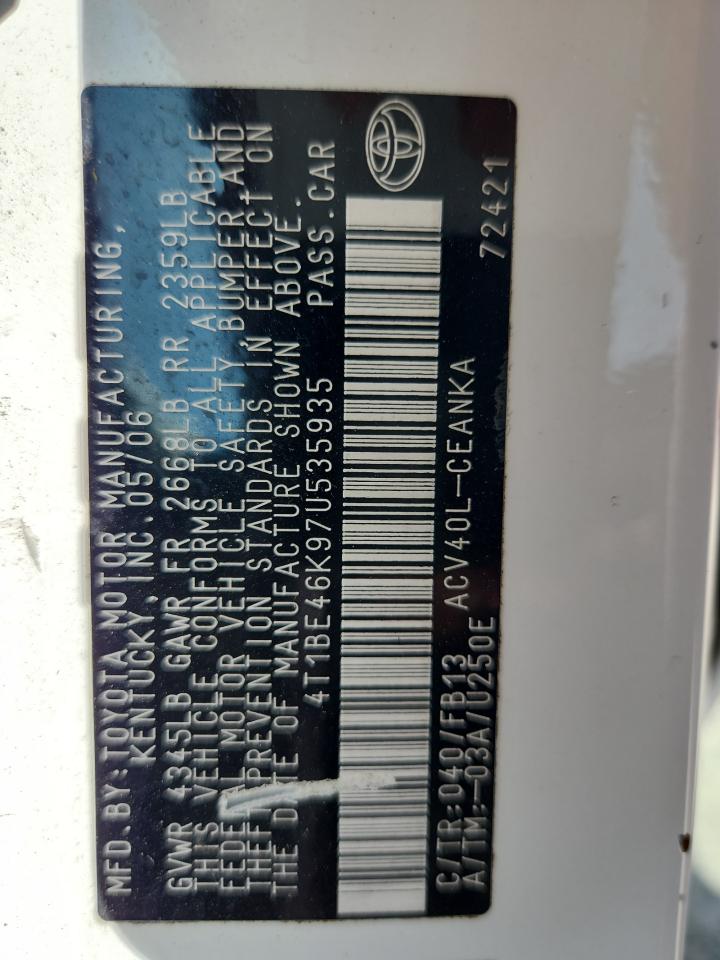 Toyota Camry Ce Image 7