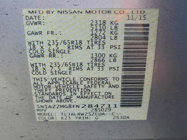 Nissan Murano S Image 9