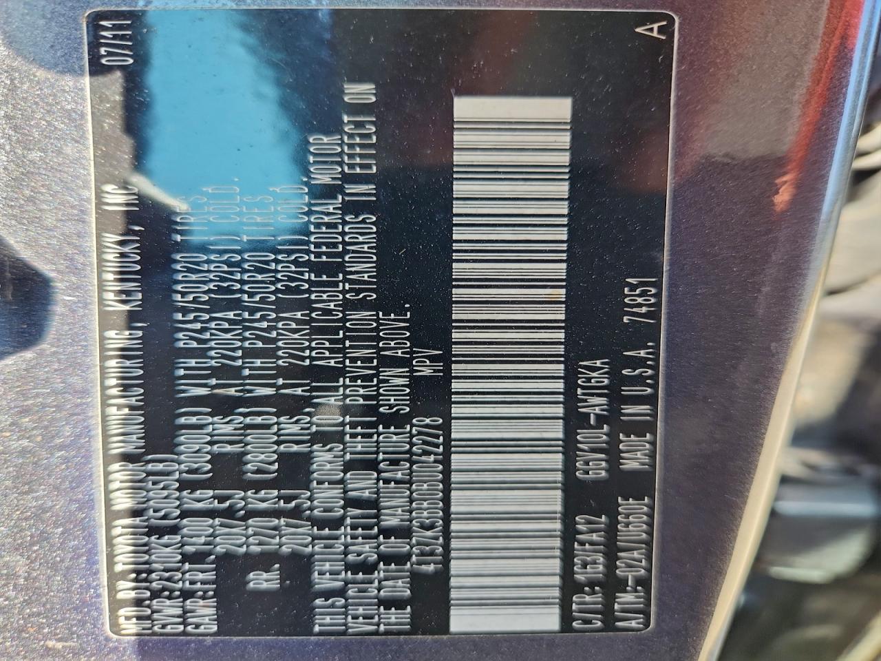 Toyota Venza Image 12