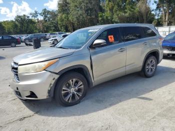  Salvage Toyota Highlander