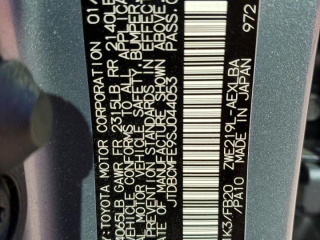 Toyota Corolla Le Image 10