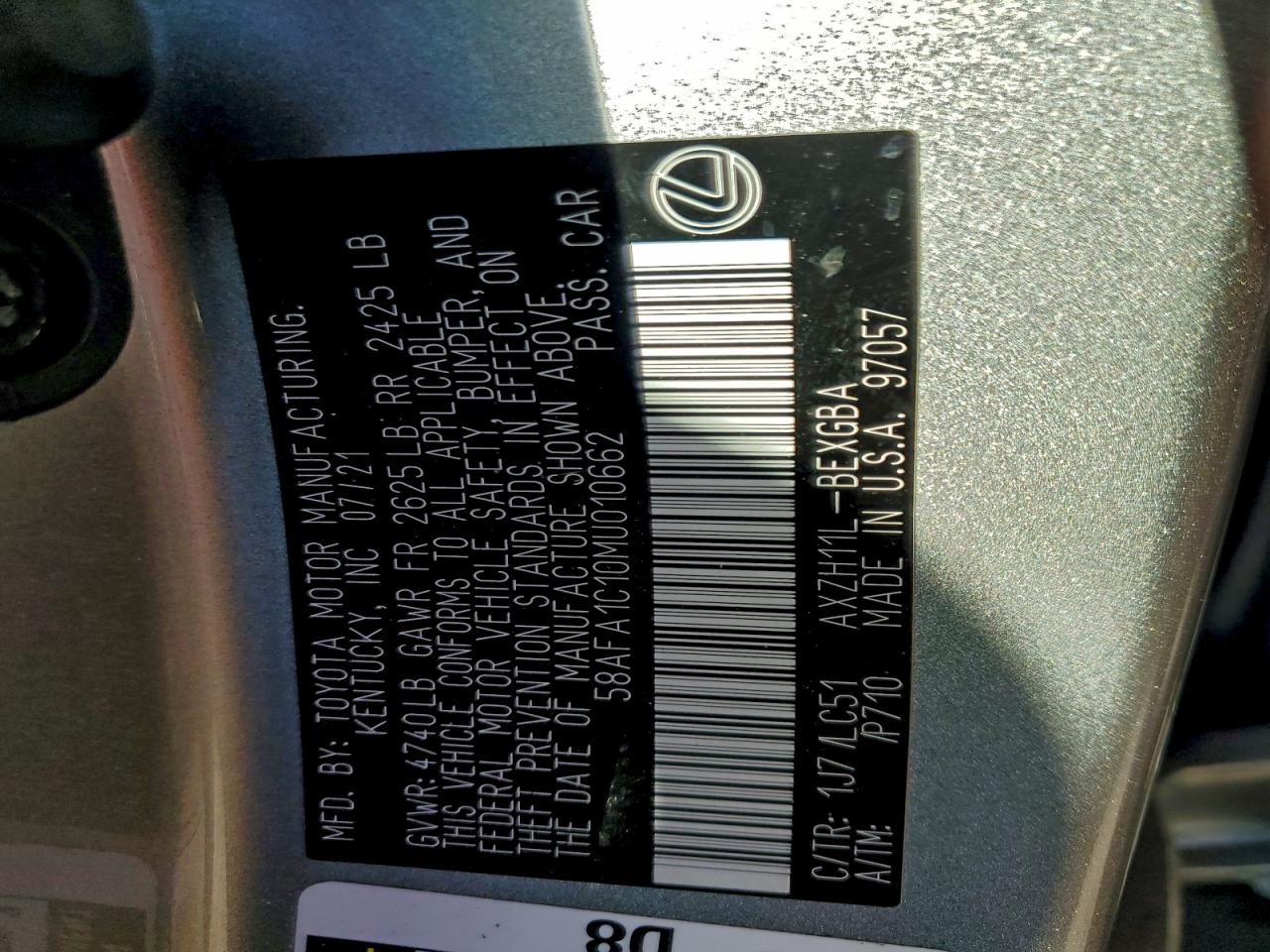 Lexus Es 300h Ultra Luxury Image 13