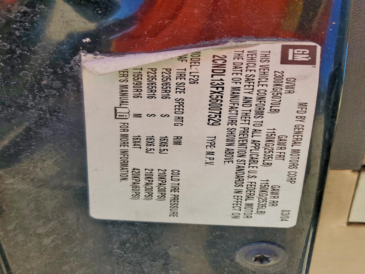 Chevrolet Equinox Ls Image 9