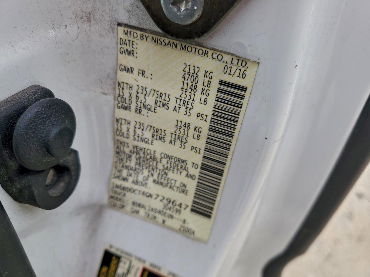 Nissan Frontier S Image 9