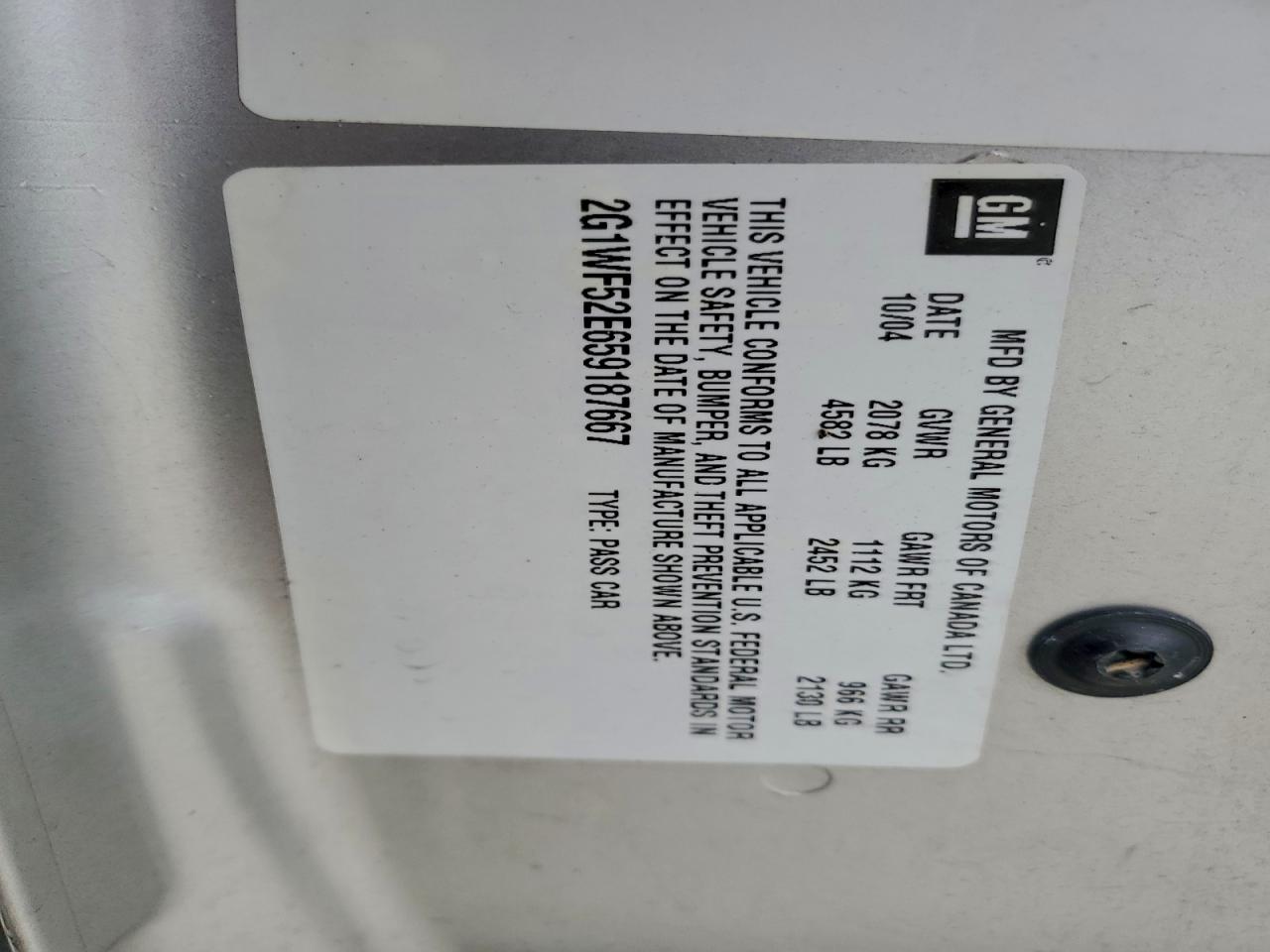 Chevrolet Impala Image 10