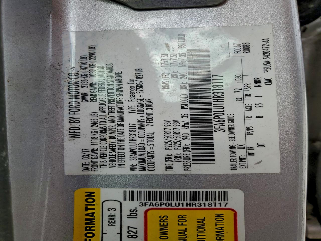 Ford Fusion Se Hybrid Image 8