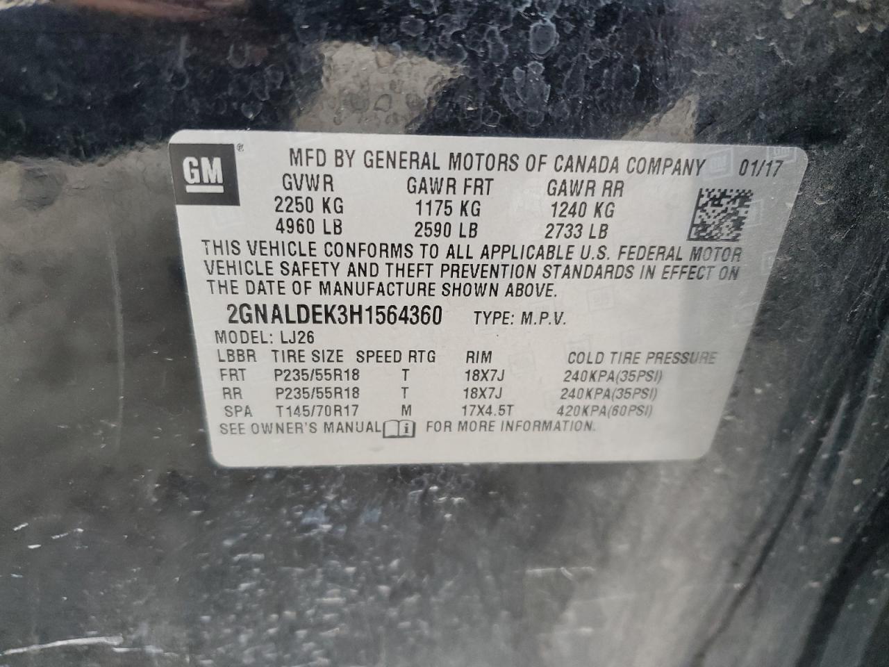 Chevrolet Equinox Premier Image 8