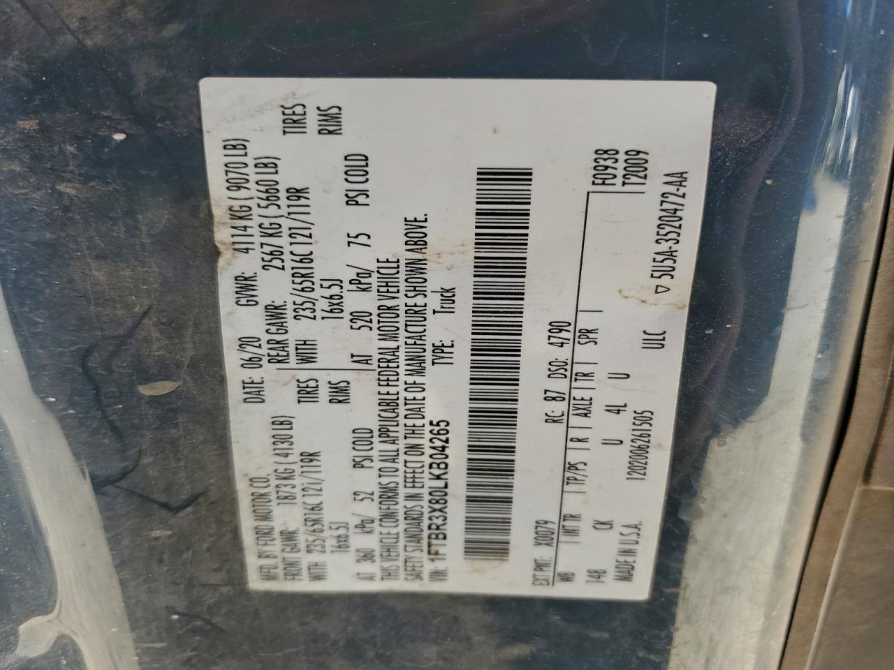 Ford Transit T-250 Image 10