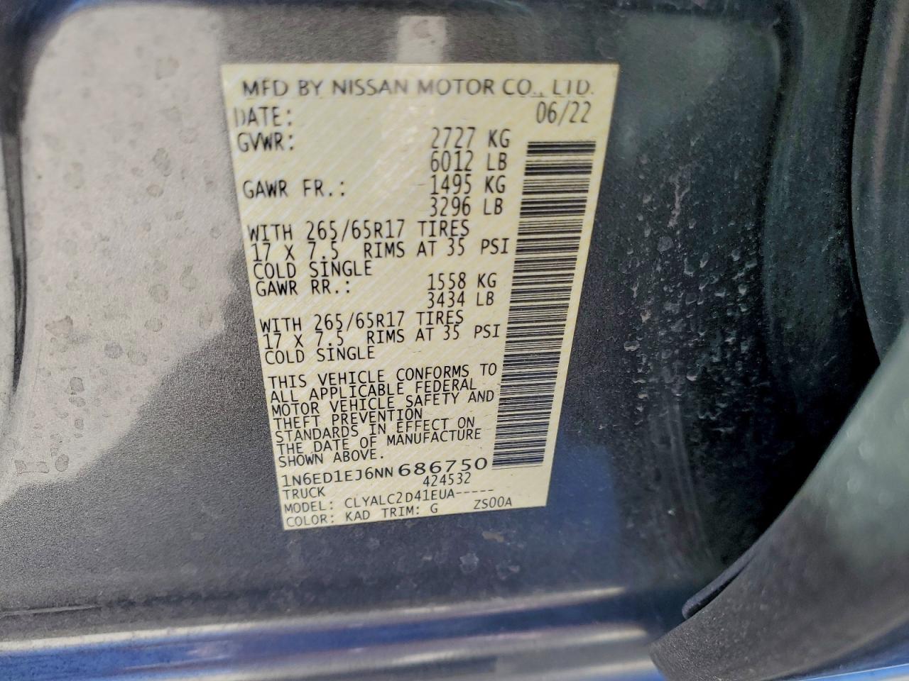 Nissan Frontier S Image 10