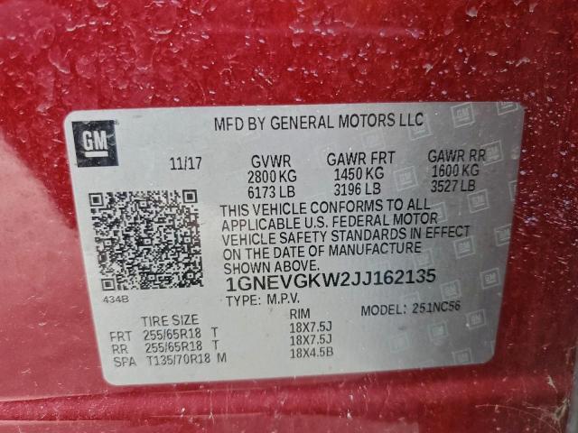 Chevrolet Traverse Lt Image 7