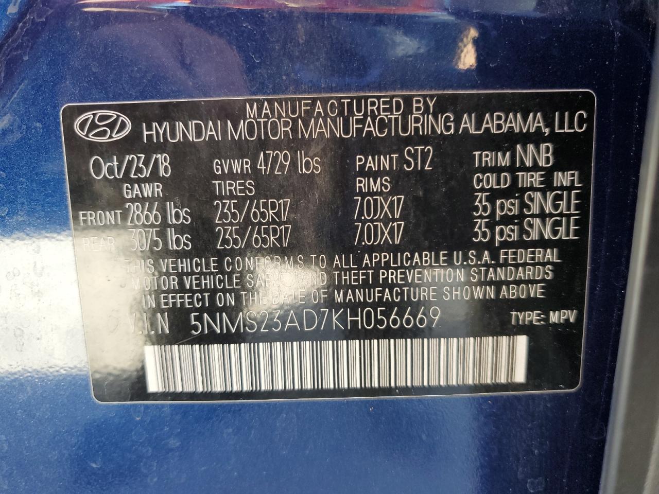 Hyundai SANTA FE Se Image 13