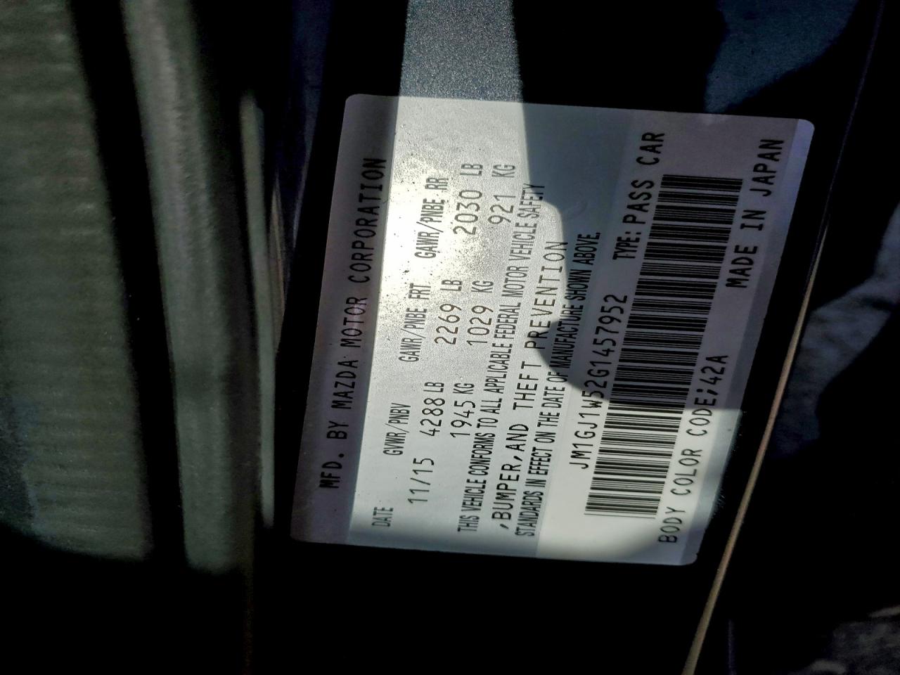 Mazda 6 Grand Touring Image 7